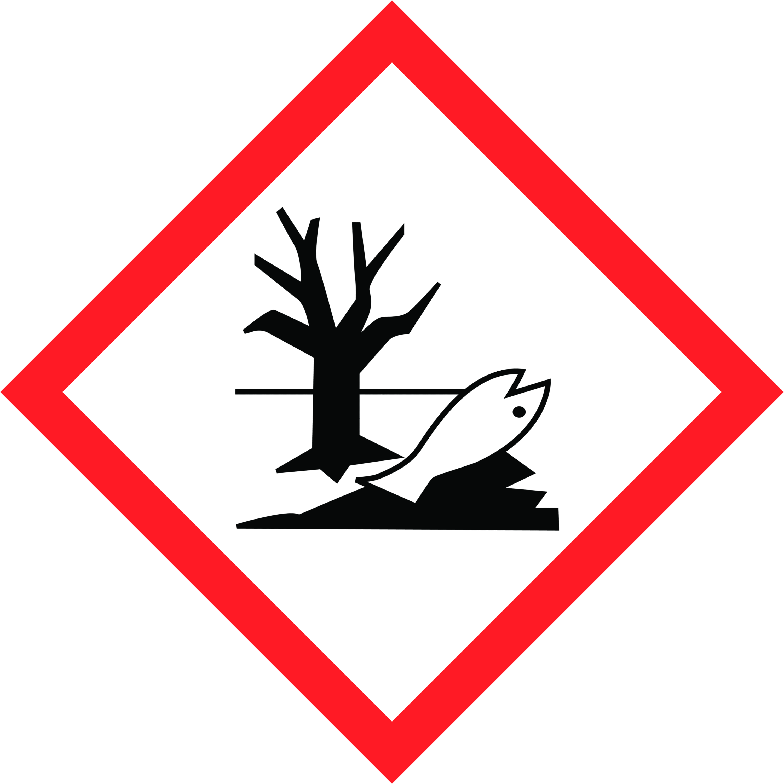 Gefahr für die Umwelt.